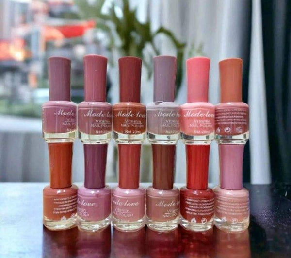 Premium Nail Polish Collection (12 Shades) Beautiful Viral Colors